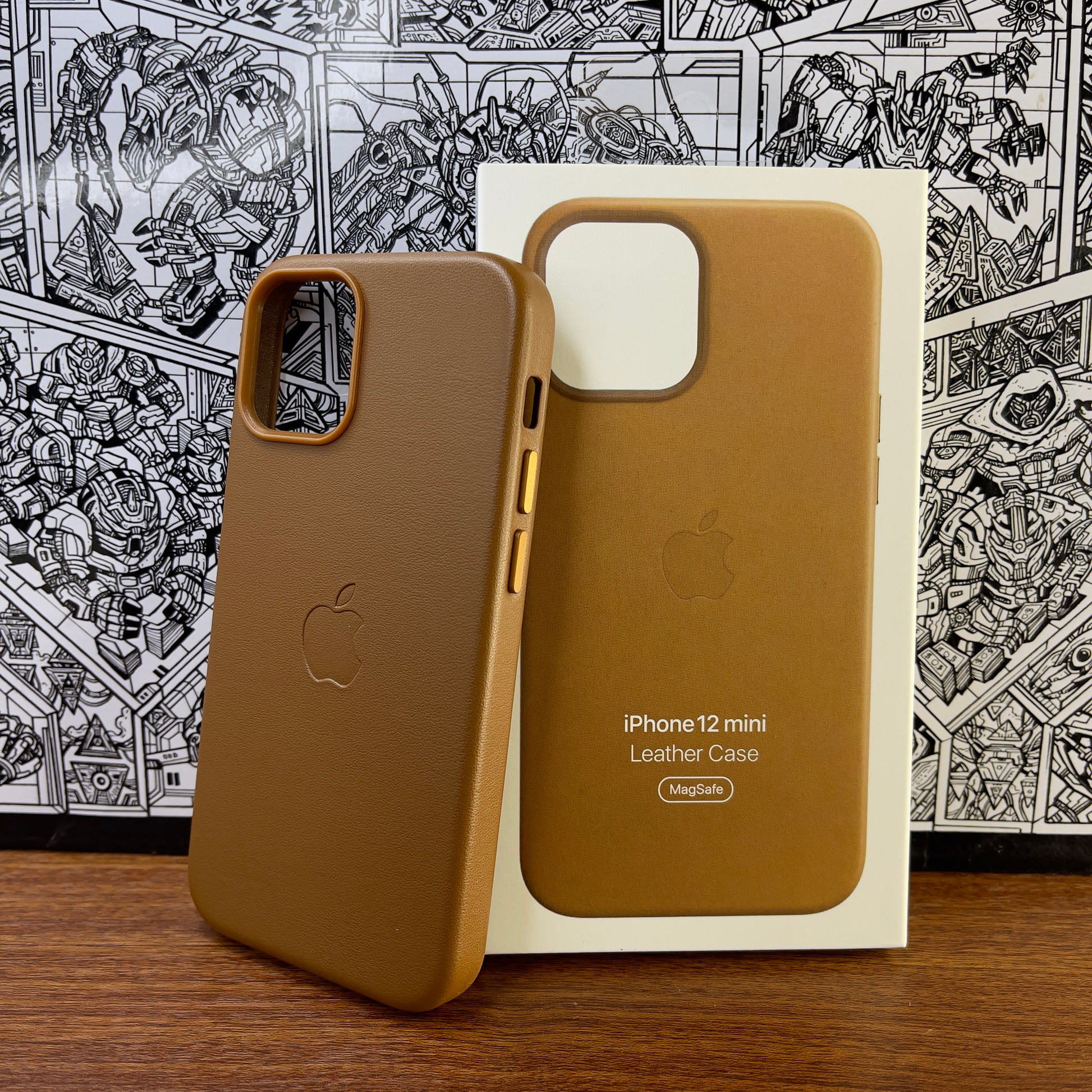 Carcasa Cuero iPhone 12 Mini Apple MagSafe Marrón