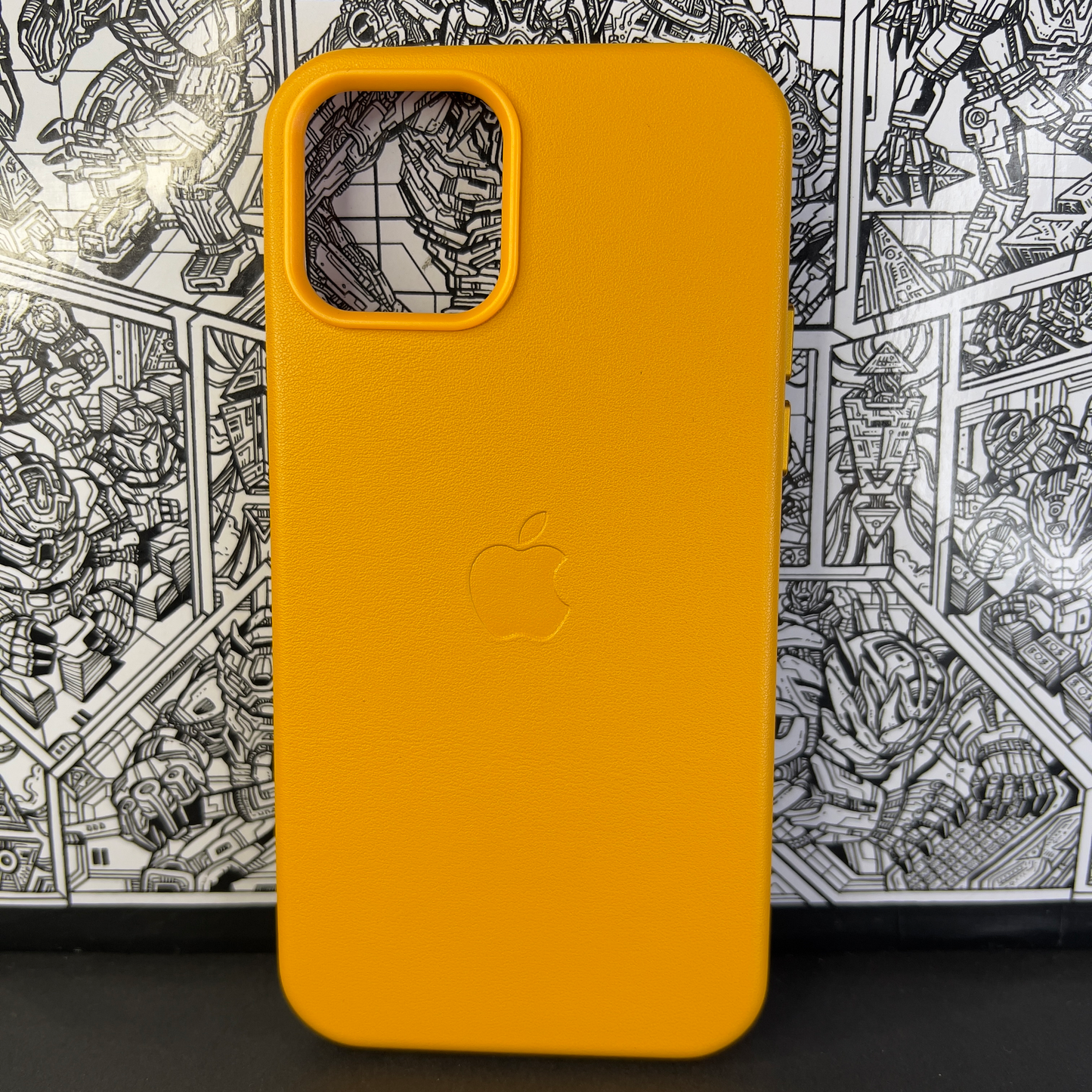 MagSafe Leather Case | iPhone 12 Normal | iPhone 12 Pro | California Poppy