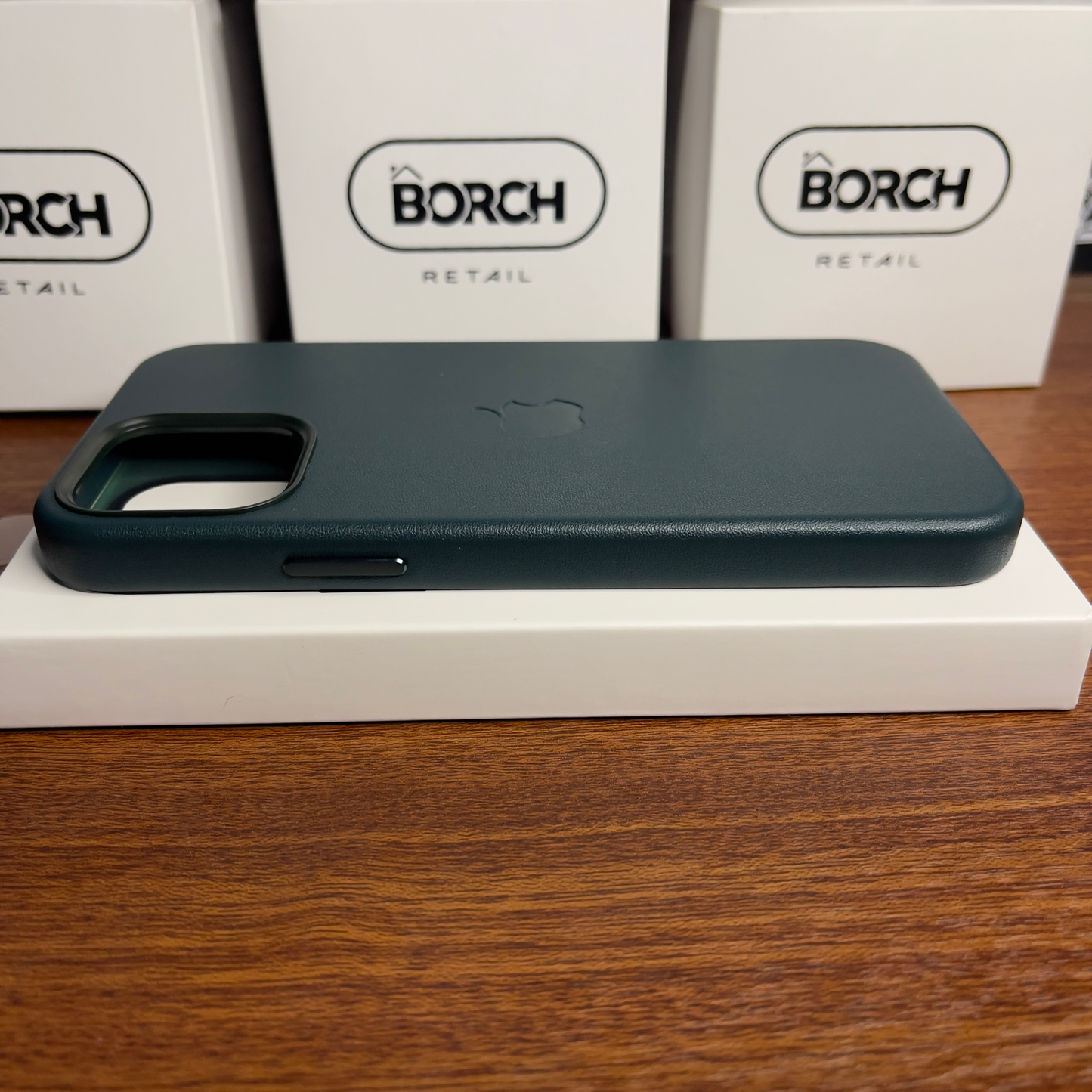 MagSafe Leather Case | iPhone 12 Normal | iPhone 12 Pro | Green